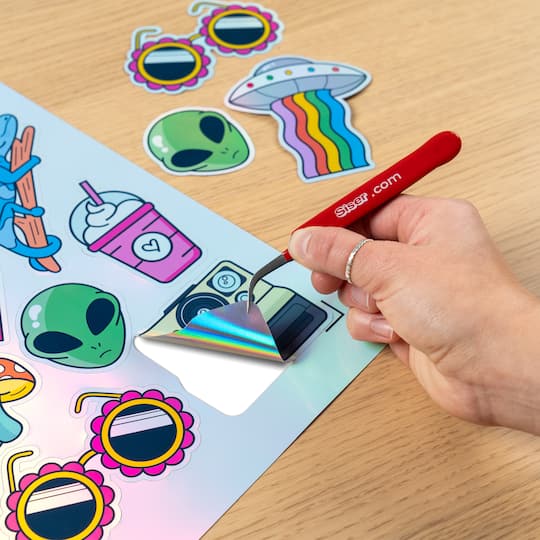 Siser® Easy® Stickers 8.5" x 11" Holographic Inkjet Printable Vinyl Sheets, 10ct.